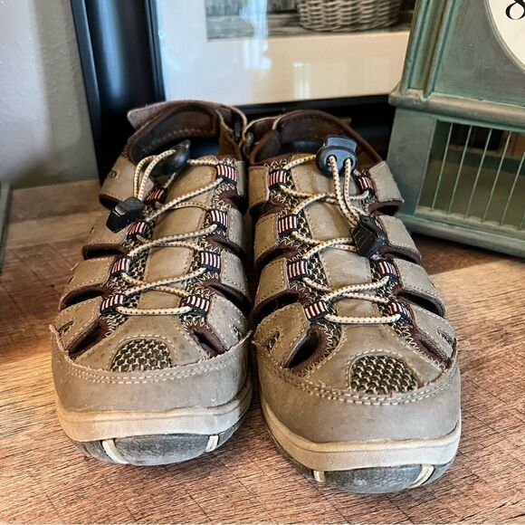 Eddie Bauer Brown Blakley Sport Sandal size 8 - Picture 2 of 9